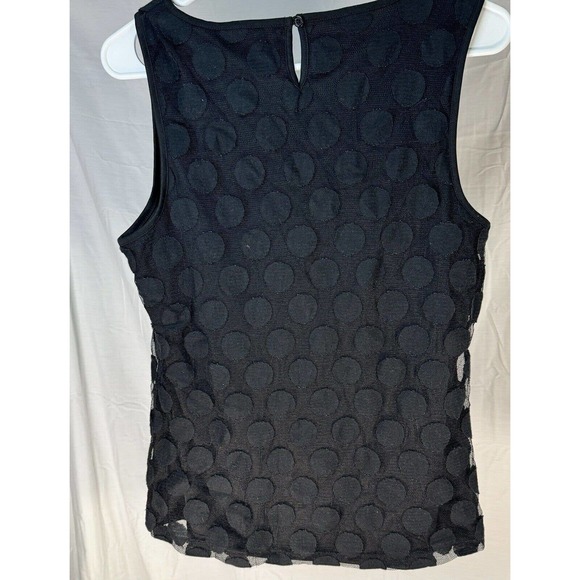 Banana Republic Tank Top Women's Medium Black Sleeveless Shirt - Picture 2 of 5